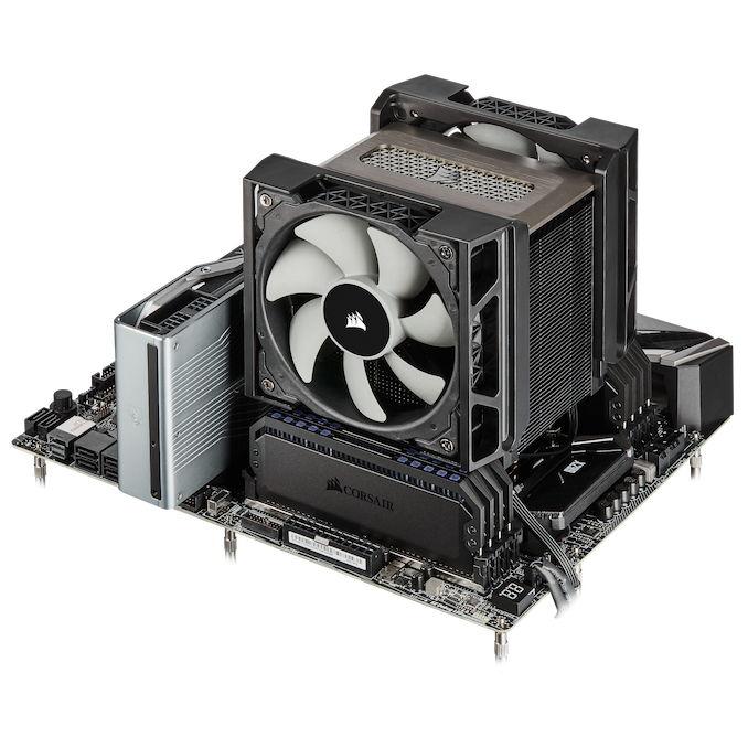 CES 2020 Corsair Announces The A500 CPU Cooler, Back to Air Cooling