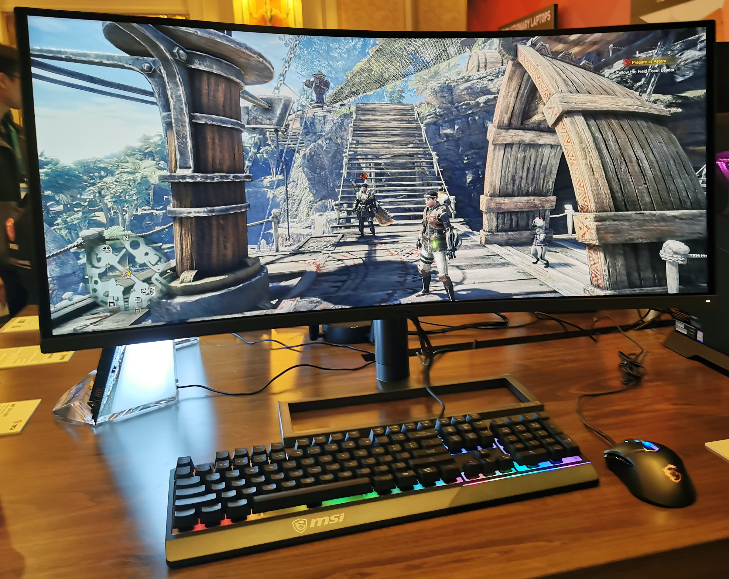 MSI's Optix MAG342CQR Ultra Curved Monitor: 34 Inch & 144Hz with a