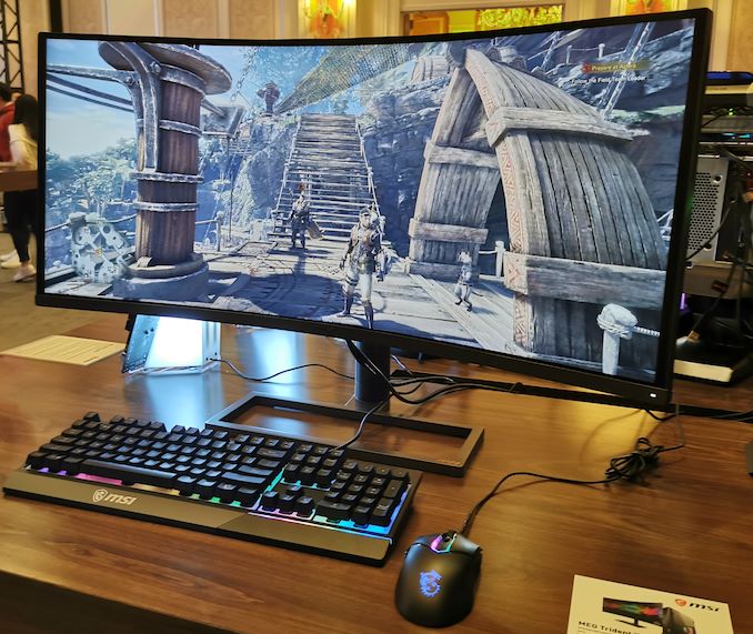 34 inches monitor curved