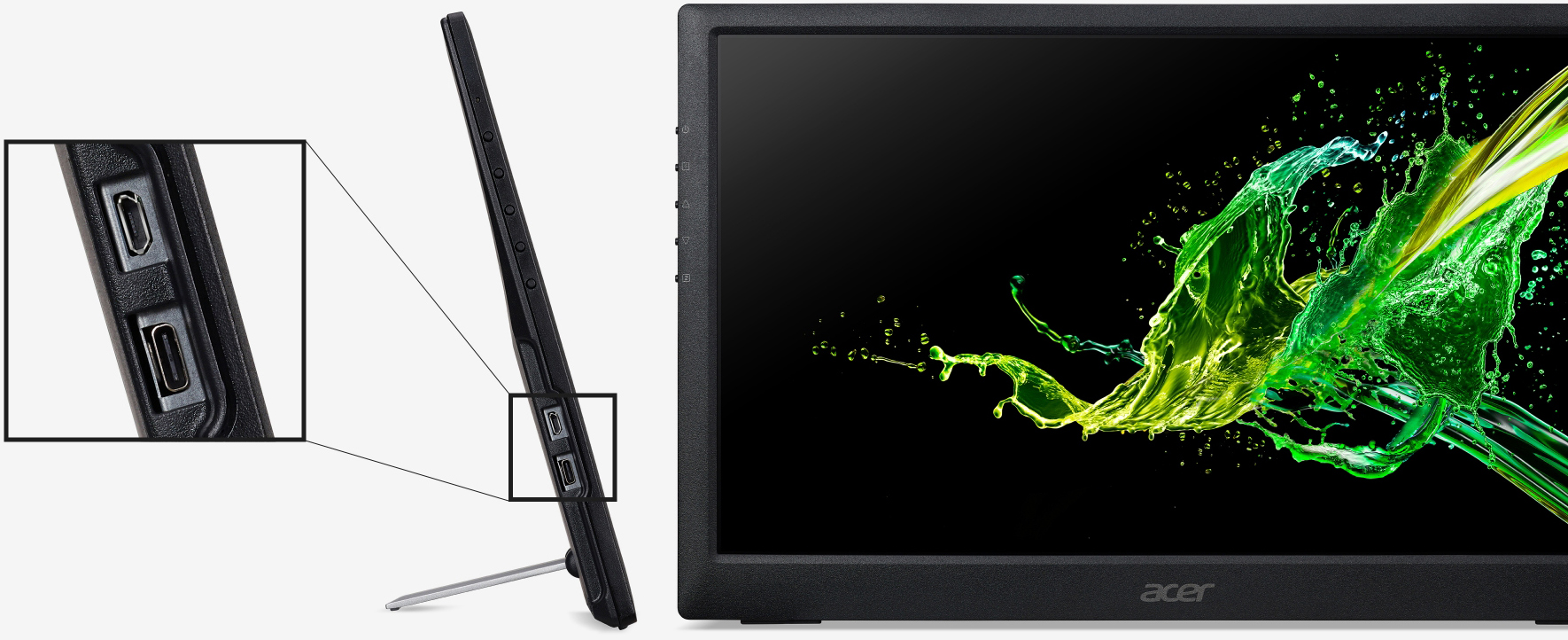Acer Launches Cheap USB-C Monitor for Laptops: The 15.6-Inch Acer PM1
