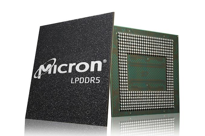 ميكرون للشحن LPDDR5 DRAM 14