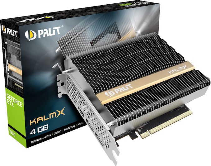 A Passively Cooled GeForce GTX 1650 KalmX by Palit