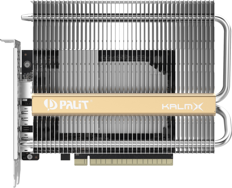 A Passively Cooled GeForce GTX 1650 KalmX by Palit