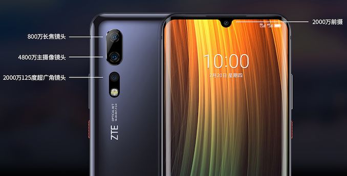 ZTE تكشف عن Axon 10s Pro w / 5G ، 6.47-inch AMOLED ، 12GB LPDDR5 3