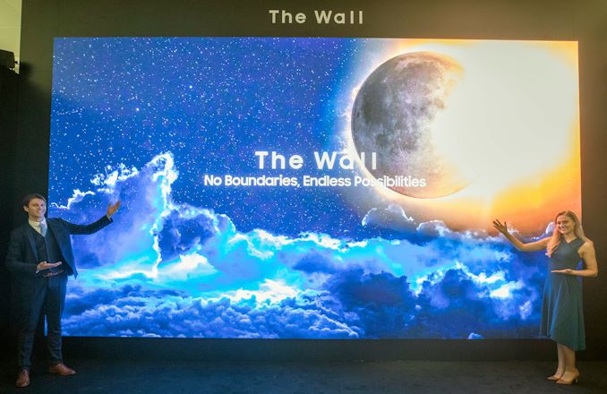 Samsung S New The Wall Display Is 5 Inches Large Enough