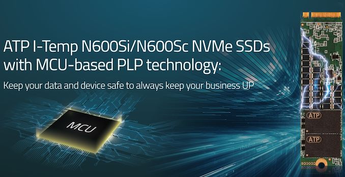 ATP Unveils N600S-Series Industrial SSDs w/ MCU-Based Power Loss