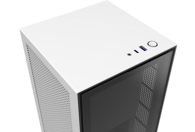 best white mini itx case