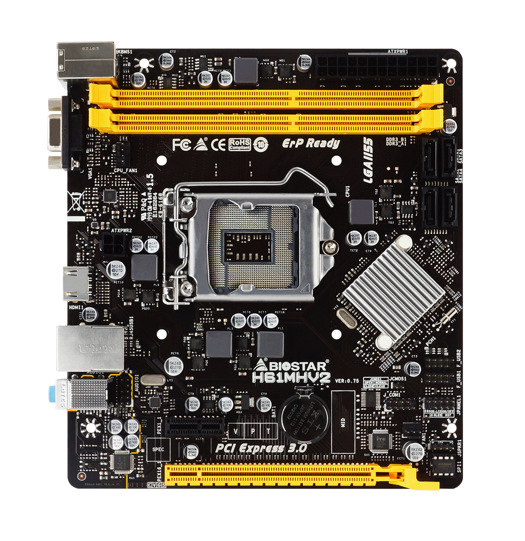 2011 Is Calling Biostar Relaunches H61 Chipset In 2020