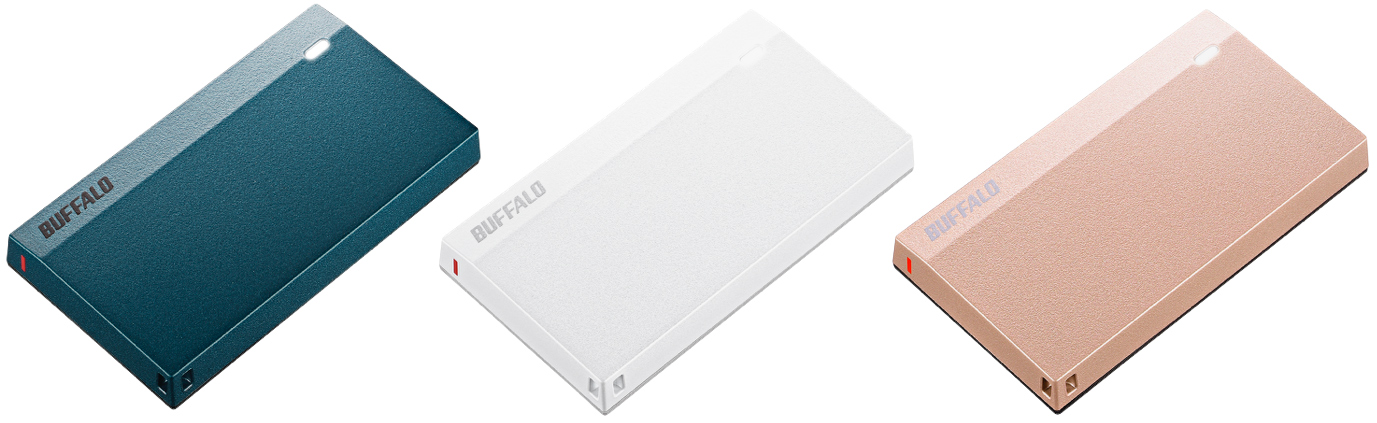 Buffalo Launches Miniature Rugged External SSD w/ USB Type-A & Type-C