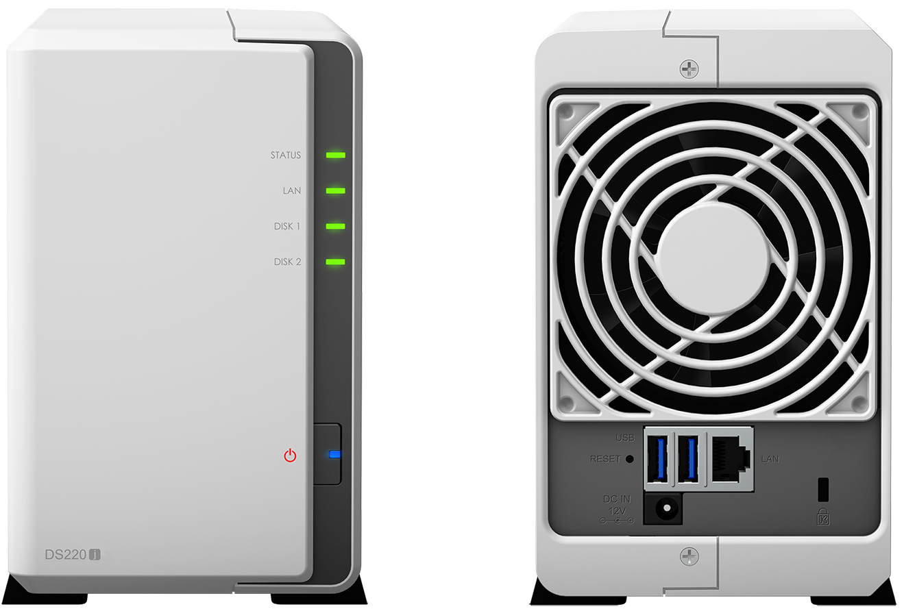 Synology Disk Station DS220j/jp　美品取説は使用感があります