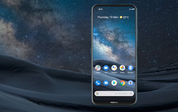 هاتف Nokia 8.3 5G مزود بكاميرا 4-Module 130