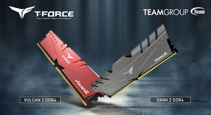 TeamGroup Announces 32GB T-Force Vulcan Z and Dark Z DDR4 Modules