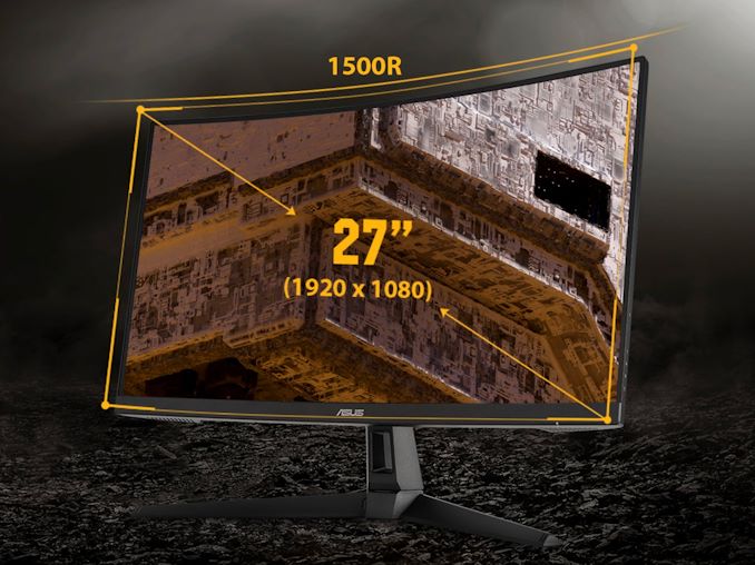 TUF تطلق FreeSync Premium: شاشة ASUS TUF Gaming VG27VH1B 27 بوصة 165 هرتز DCI-P3 5