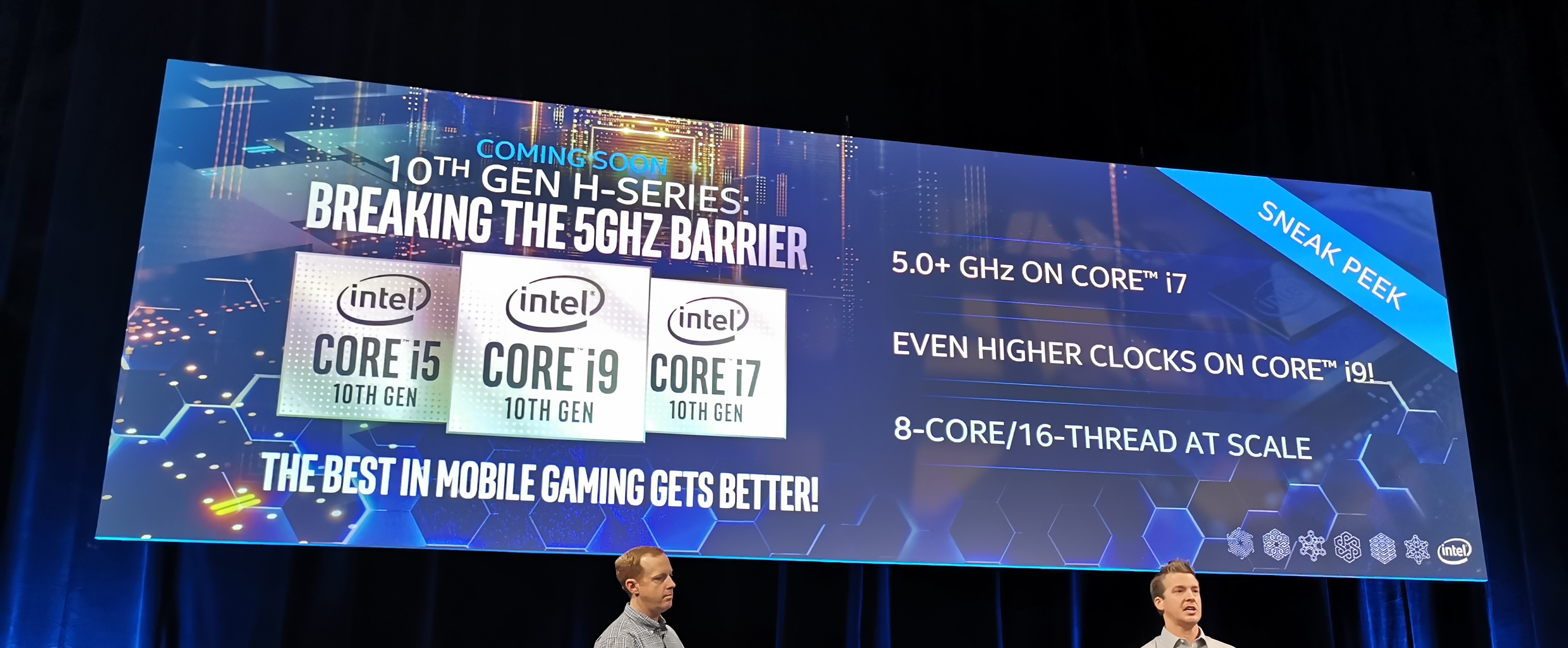Intel Details 10th Gen Comet Lake-H for 45 W Notebooks: Up to 5.3 GHz*