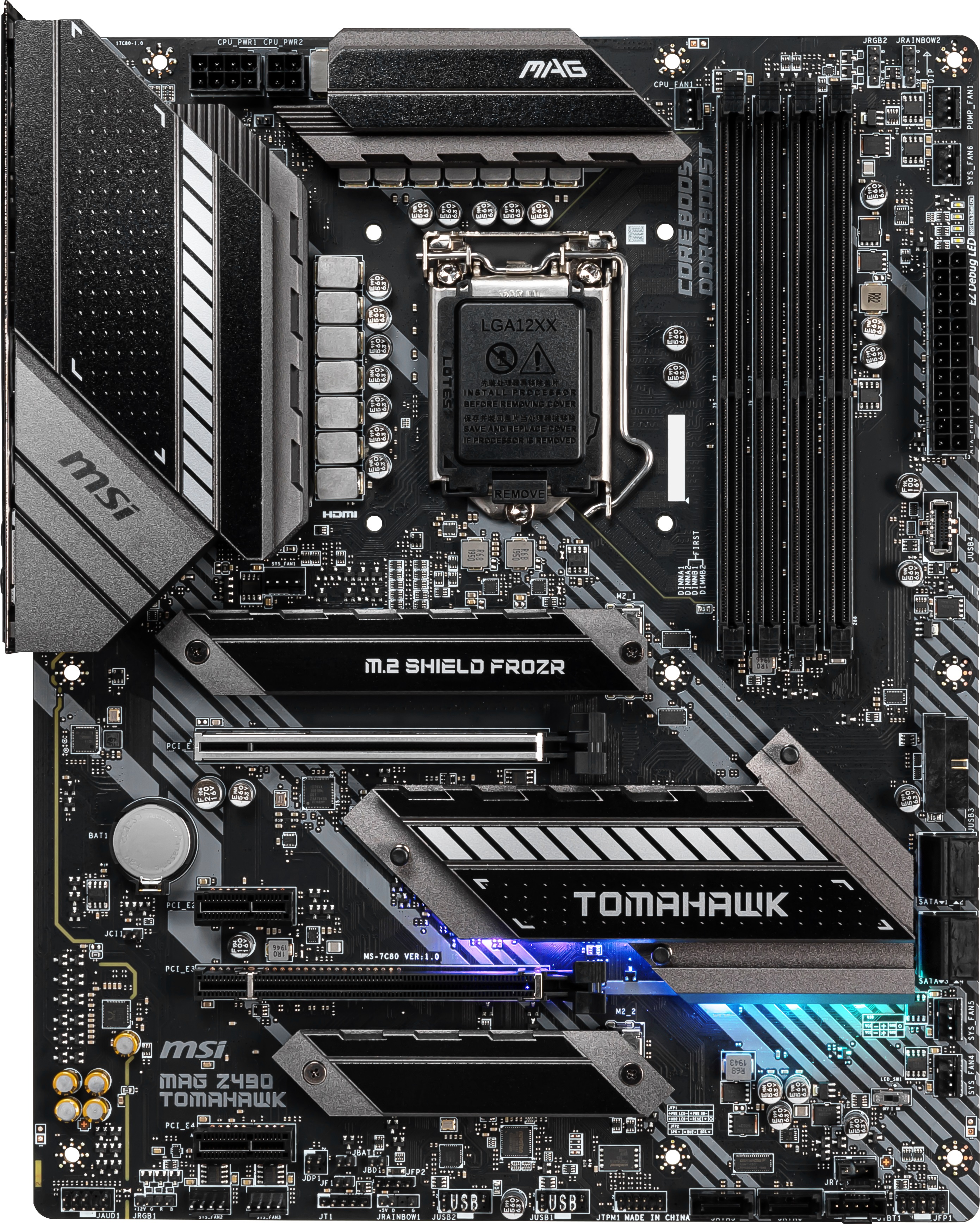 Msi Mag Z490 Tomahawk The Intel Z490 Overview 44 Motherboards Examined