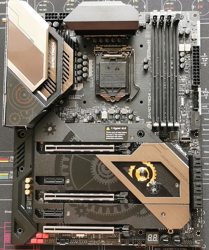 Visual Inspection - The ASRock Z490 Taichi Motherboard Review: Punching ...