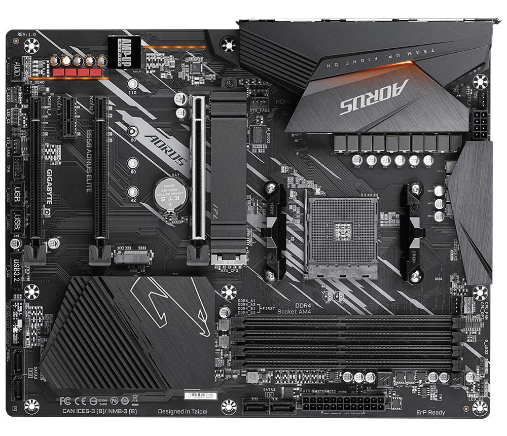 GIGABYTE B550M Aorus Elite - The AMD B550 Motherboard Overview: ASUS,  GIGABYTE, MSI, ASRock, and Others