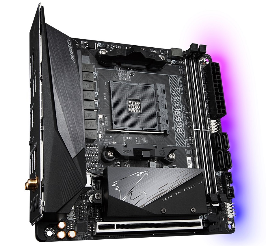 Falsehood catch a cold Gently GIGABYTE B550I Aorus Pro AX - The AMD B550 Motherboard Overview: ASUS,  GIGABYTE, MSI, ASRock, and Others