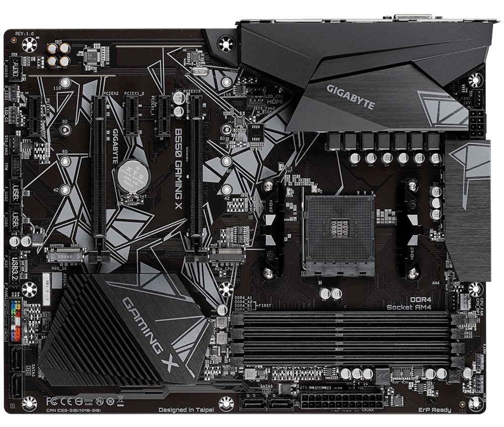 Gigabyte B550 Gaming X The Amd B550 Motherboard Overview Asus Gigabyte Msi Asrock And Others