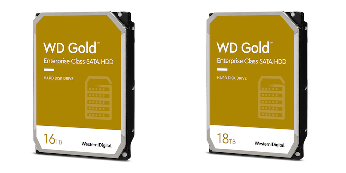 Western Digital's 16TB and 18TB Gold Drives: EAMR HDDs Enter the