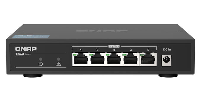 At Last, a 2.5Gbps Consumer Network Switch: QNAP Releases QSW-1105-5T  5-Port Switch