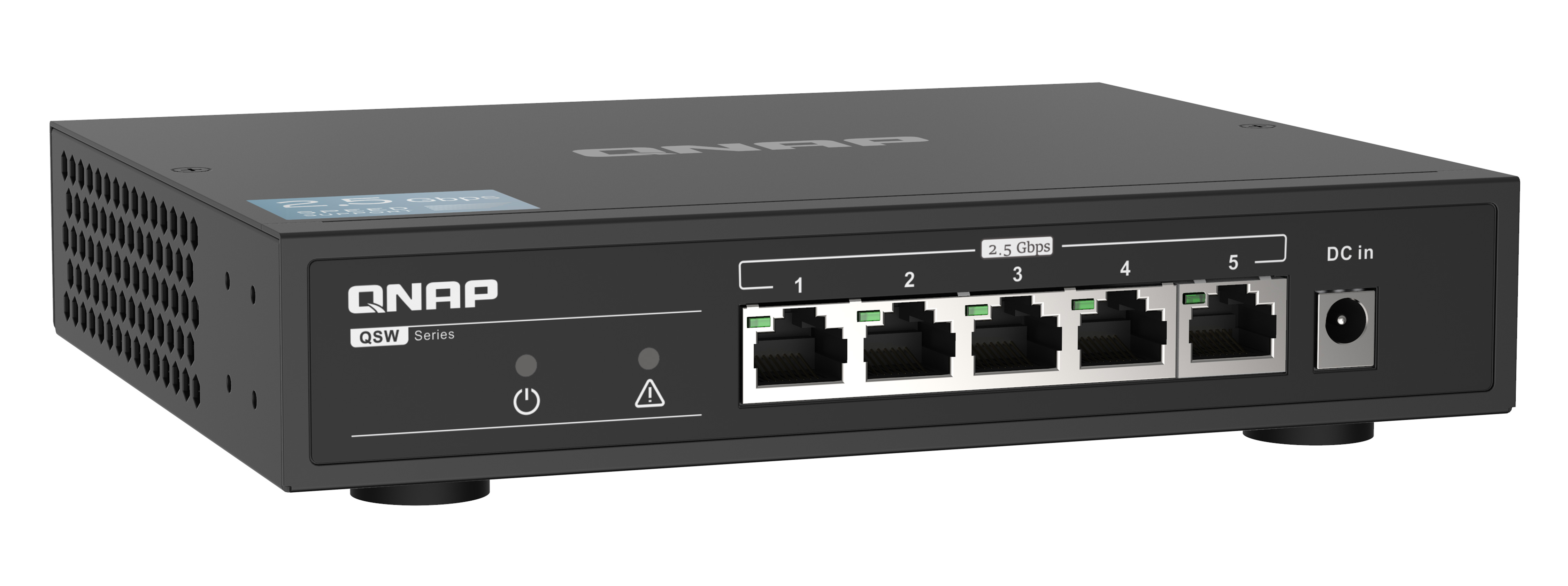 At Last, a 2.5Gbps Consumer Network Switch: QNAP Releases QSW-1105-5T  5-Port Switch