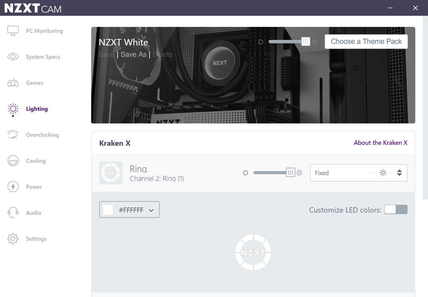The Nzxt Cam Software The Nzxt Kraken Z63 X73 Aio Cooler Review Shiny On Top Solid Underneath