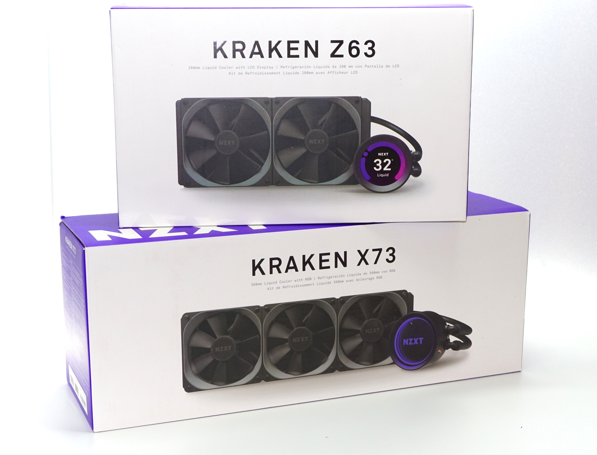 The NZXT Kraken Z63 & X73 AIO Cooler Review: Shiny On Top, Solid