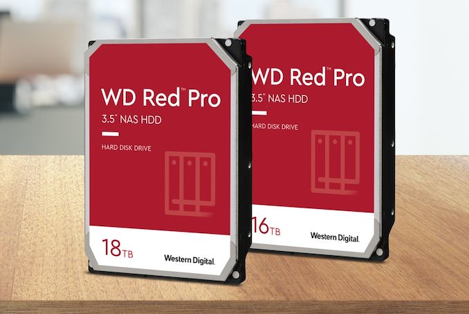 Western Digital Updates Red Pro Line with 16 and 18TB Capacity Points