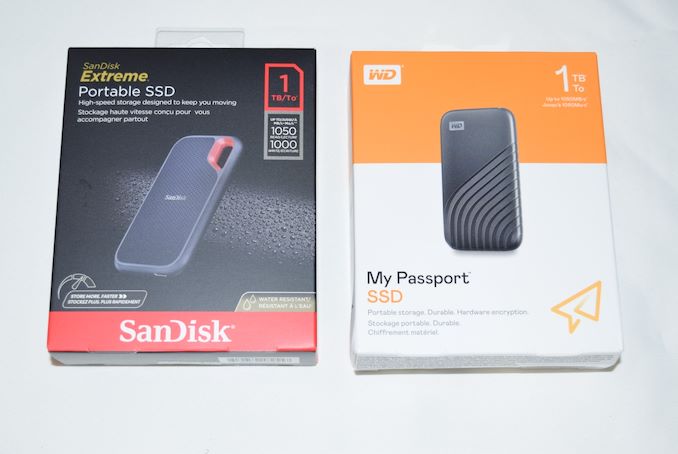 nyt år Foresee svinekød SanDisk Extreme Portable SSD v2 and WD My Passport SSD (2020) Review