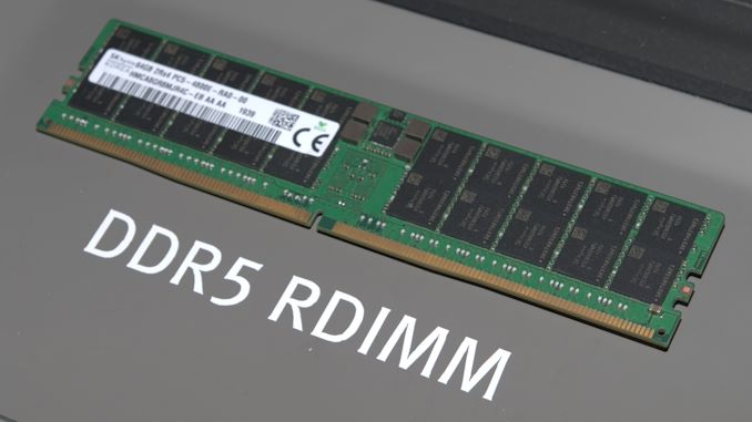 tynd Fødested kompakt DDR5 is Coming: First 64GB DDR5-4800 Modules from SK Hynix