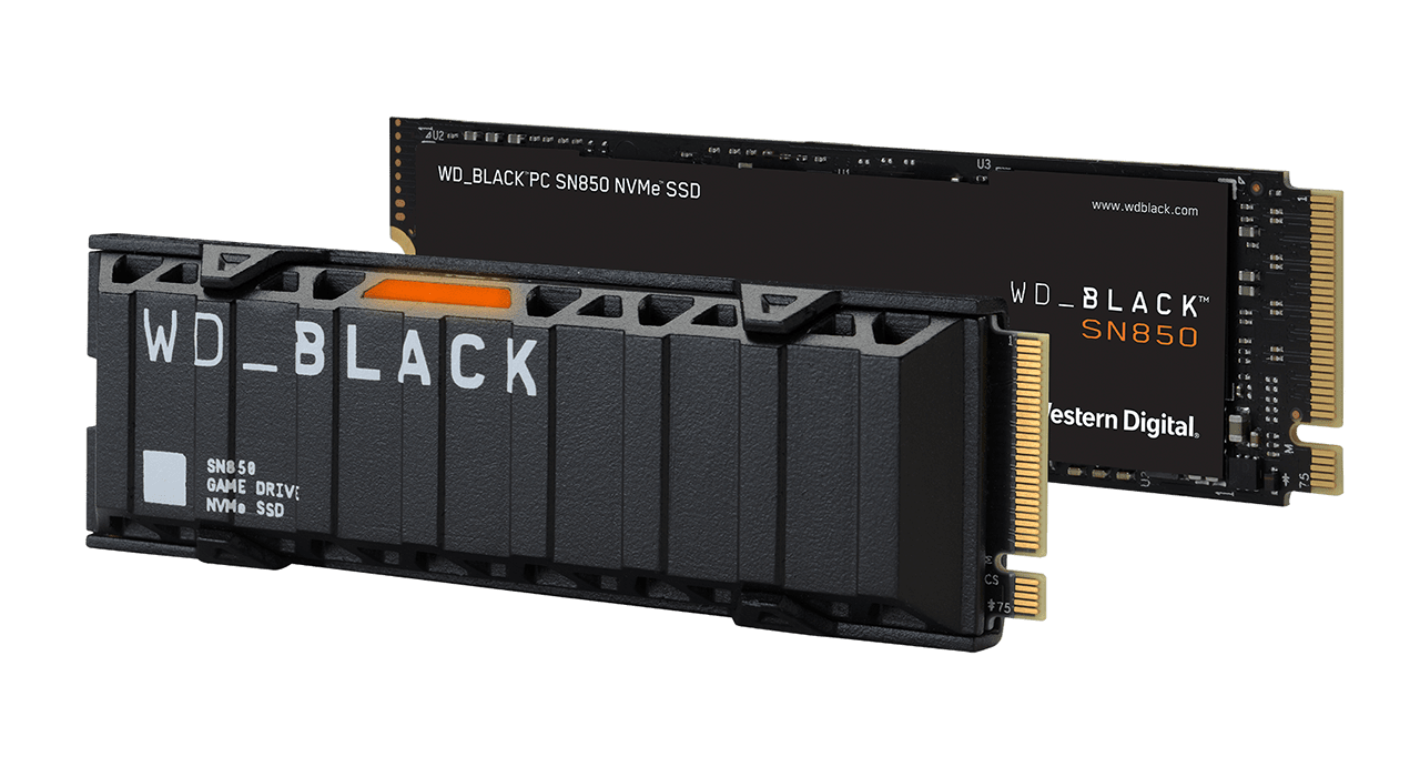 WD BLACK SN850 NVMe SSD 500GB M.2 2280PC/タブレット