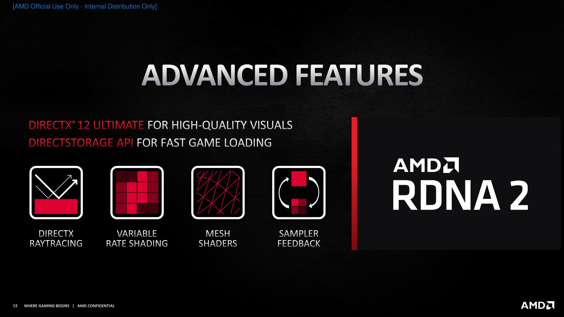 Rdna2 At A High Level Ray Tracing Infinity Cache A Whole Lot Of Clockspeed Amd Reveals The Radeon Rx 6000 Series Rdna2 Starts At The High End Coming November 18th