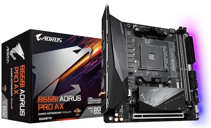 The GIGABYTE B550I Aorus Pro AX Motherboard Review: All The Small Things