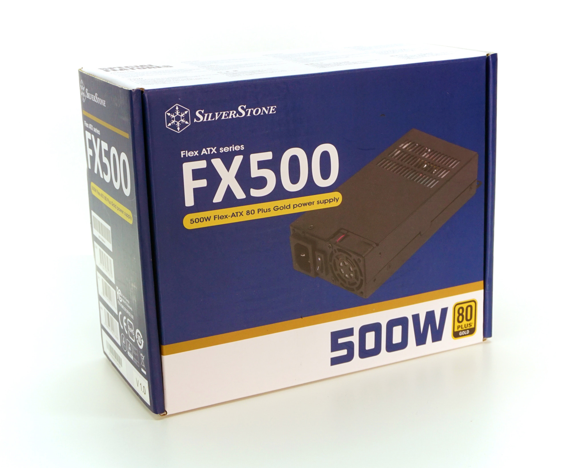 The SilverStone FX500 Flex-ATX 500W Power Supply With a Big Bark