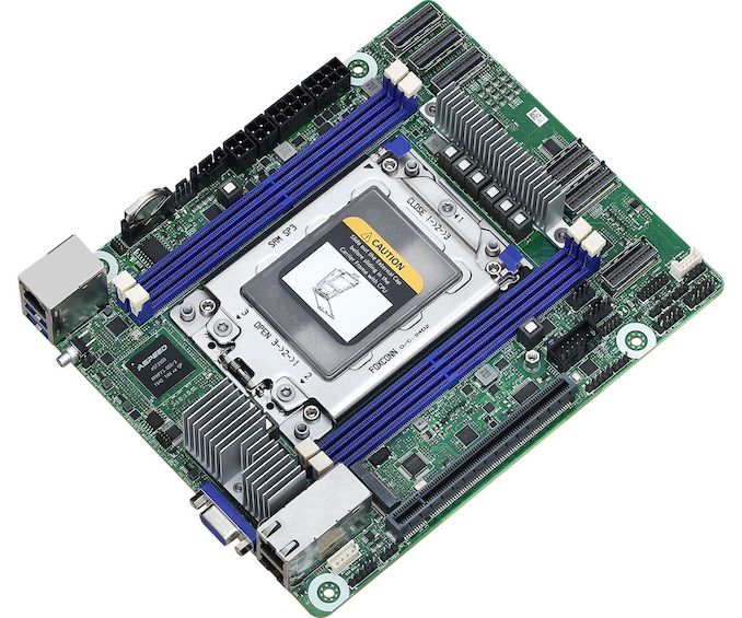 AMD EPYC Rome in (Deep) Mini-ITX? ASRock Rack's New ROMED4ID-2T