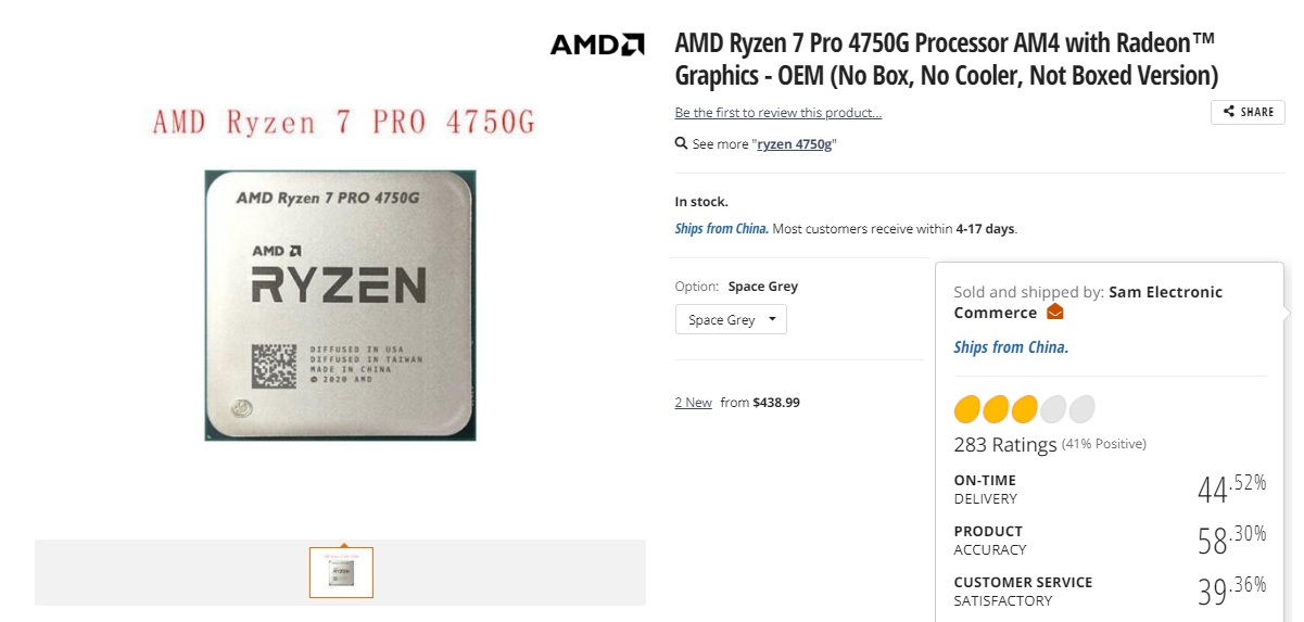 Testing The World's Best APUs: Desktop AMD Ryzen 4750G, 4650G and 4350G