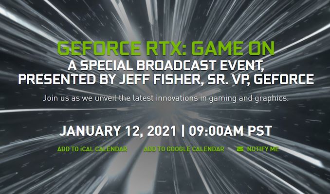 Nvidia Schedules Geforce Ces Presentation For January 12th