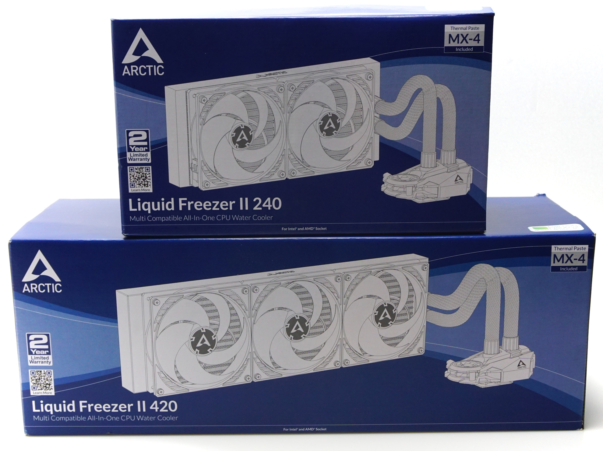 Arctic Liquid Freezer II 420 - Multi Compatible All-in-One CPU AIO