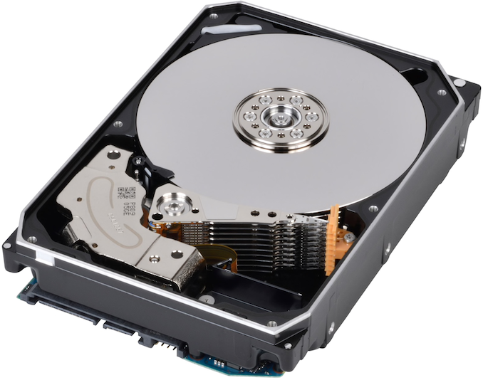 Toshiba Unveils World's First FC-MAMR HDD: 18 TB, Helium Filled