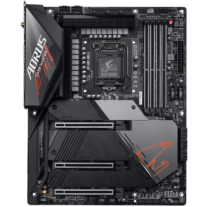 The Gigabyte Z590 Aorus Master Multi Chip Intel Core I9 k Overclocking Review Four Boards Cryo Cooling