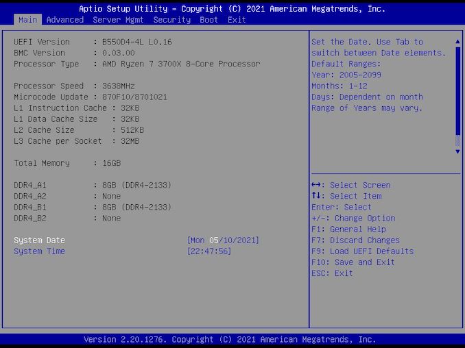 american megatrends inc. 4.6.5 bios update