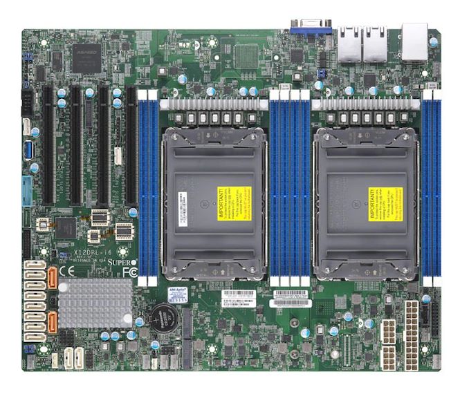 Supermicro: We Put Two 10nm Ice Lake Xeon LGA4189 Sockets on an ATX Motherboard - AnandTech