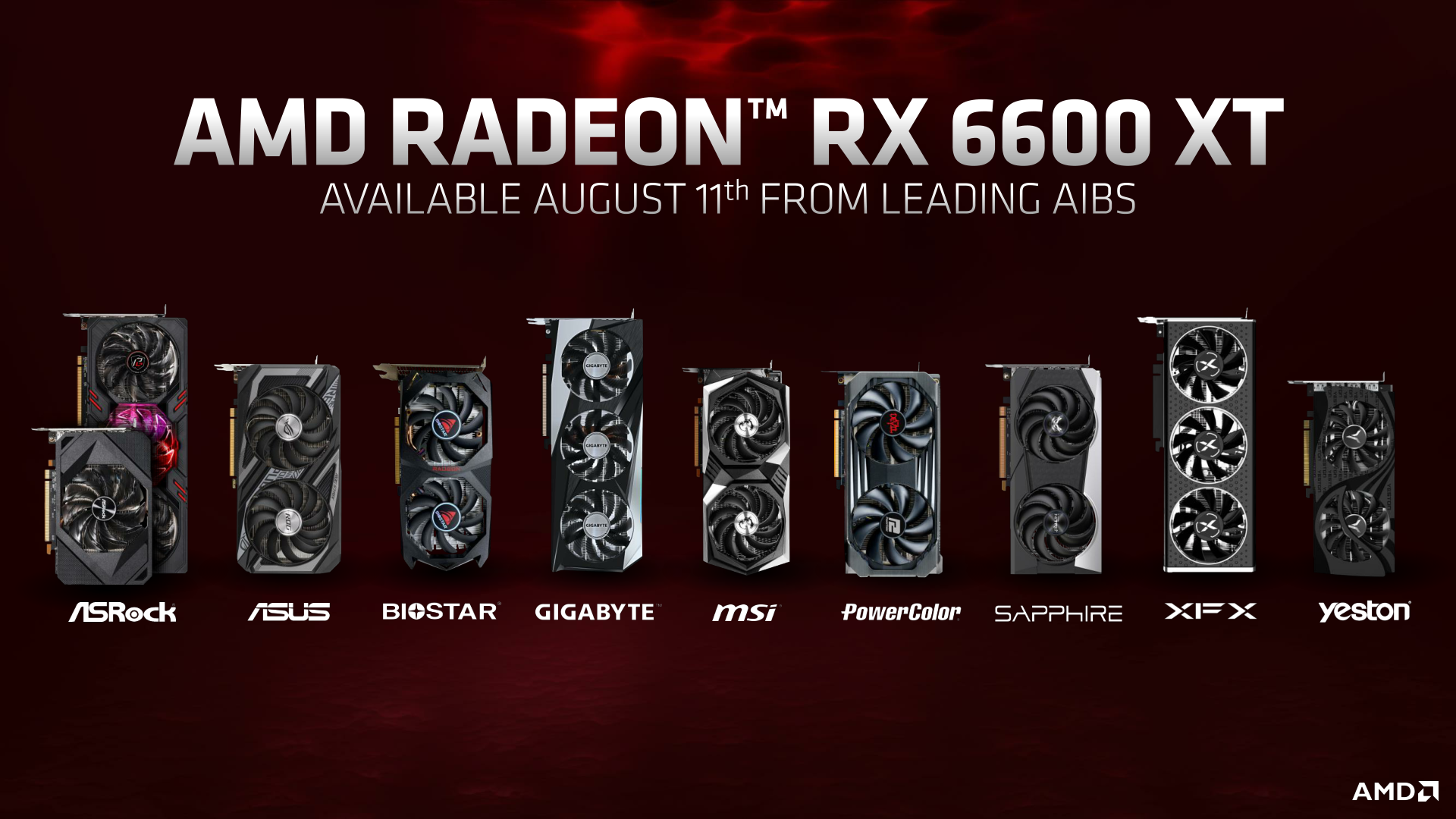 AMD Announces Radeon RX 6600 XT: Mainstream RDNA2 Lands August