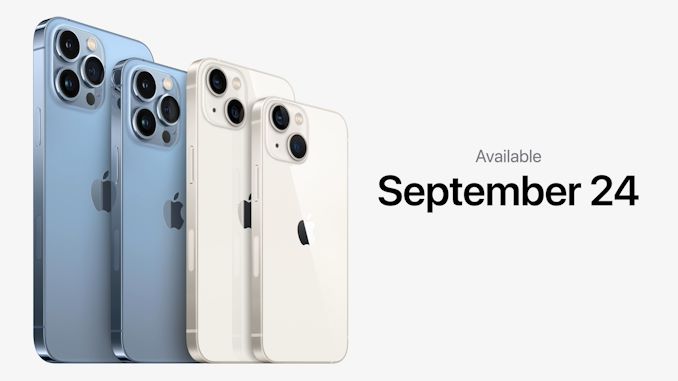 Apple Announces iPhone 13 Series: A15, New Cameras, New Screens