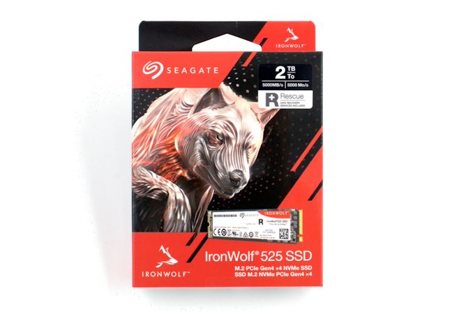 Seagate Introduces IronWolf 525 PCIe 4.0 M.2 NVMe SSDs for NAS Systems