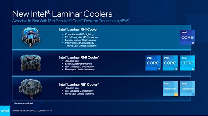 Intel 12th Gen Core i3 Alder Lake LGA1700 Processors
