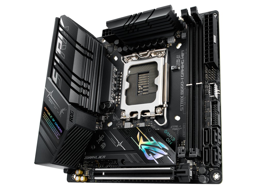 CES 2022: ASUS Unveils ROG Strix B660-I Gaming WIFI Mini-ITX Motherboard