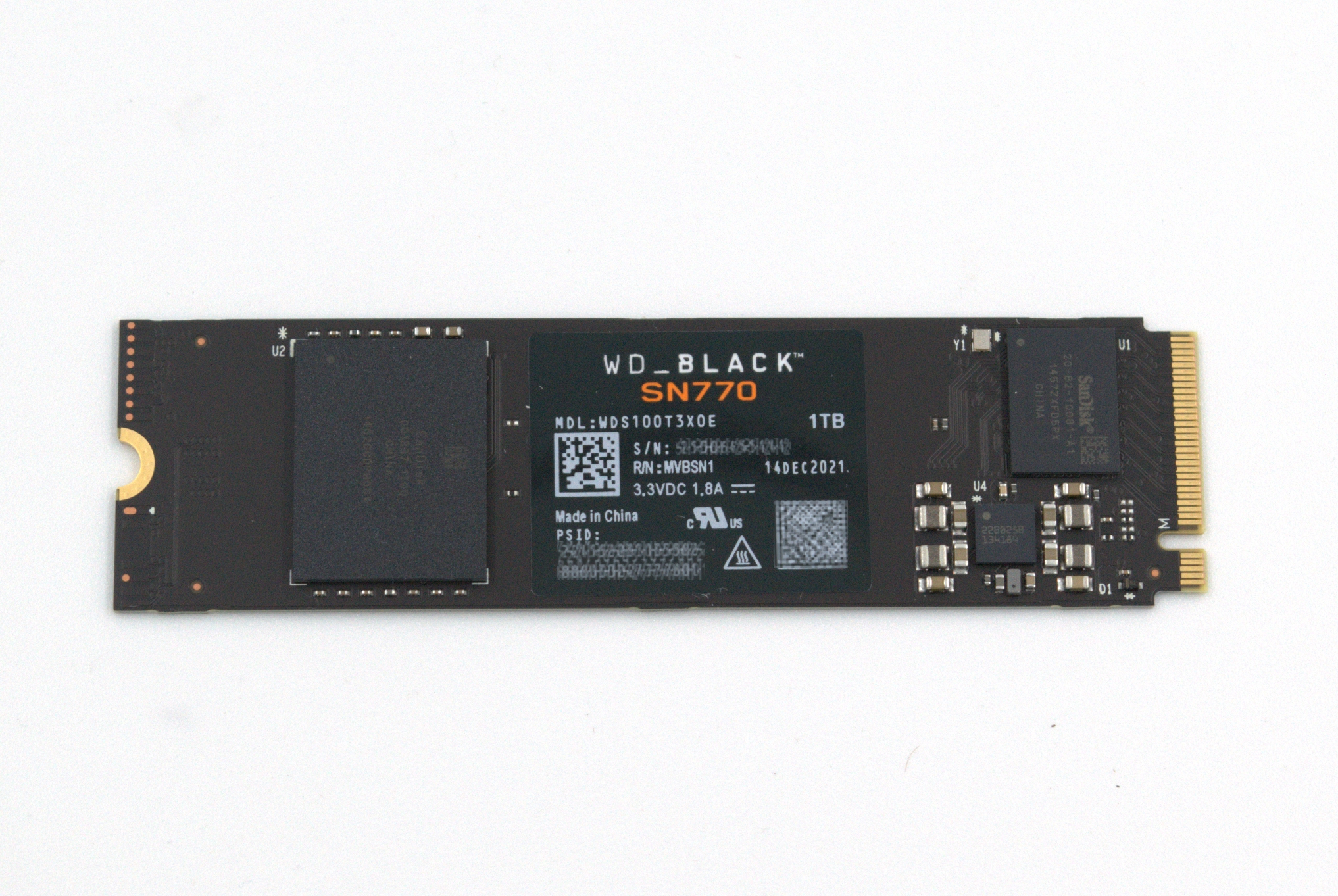 Western Digital Introduces SN770: A DRAM-less PCIe 4.0 NVMe SSD