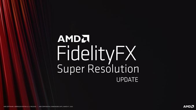 AMD Teases FSR 2.0: Temporal Upscaling Tech for Games Coming in Q2